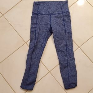 Athleta capri leggings with pocket, size small